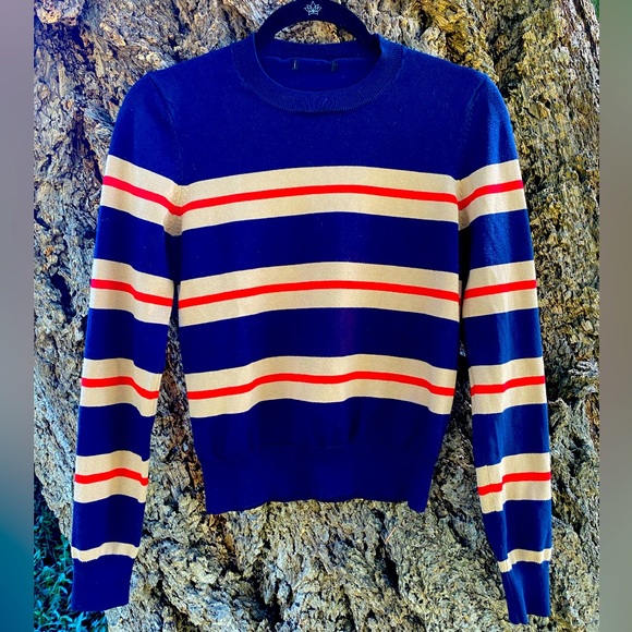 Striped Knit Sweater - Picture 1 of 2